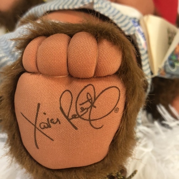 Furskins Teddy Bear Xavier Roberts Baseball Player “Hank Furskins” Vintage 1987 - Picture 15 of 15